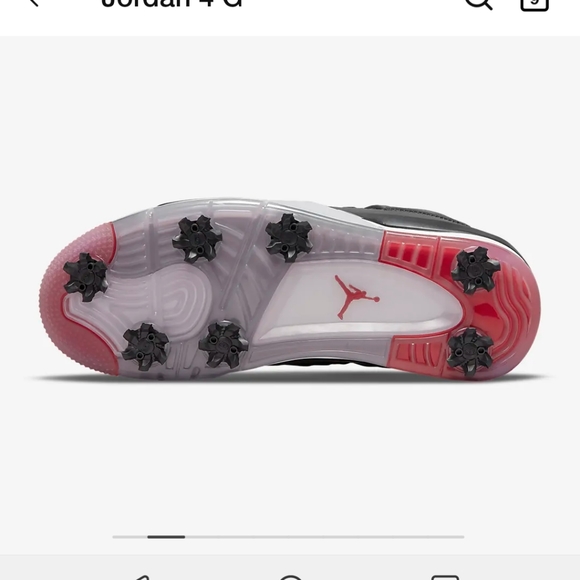 Jordan 4 G Size 12\'s Golf Shoes
